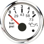 10 bar 140 psi Fitting Oil Pressure and Temp Gauge - Image 5