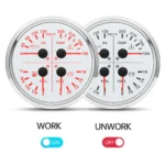 110mm 4 in 1 Multifunction Fuel Level 240-33ohms Water Temp Oil Pressure Volt - Image 6