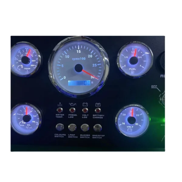 Truck Pointer or Digital Electric Dc Ac Engine Truck Instrument Cluster