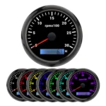 Analog Pulse 85mm Universal Motorcycle Gps Speedometer with Digital Odometer - Image 5