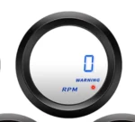 2 52MM LED Auto Digital Gauge Racing Car Tachometer RPM Boost Vacuum Oil Press Water Temp Oil Temp Gauge Full Set - Image 3