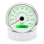 85mm White GPS Speedometer 300km/h 200MPH Odometer Gauge for Boat Car Truck ATV - Image 5