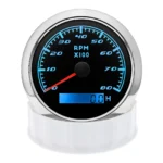 85mm Car Tachometer RPM Gauge 0-8000RPM With 7Colors Car Truck Motorcycle ATV UTV Marine Boat Yacht - Image 2