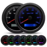6 Gauge Set 85mm GPS Speedometer 0-160 MPH Waterproof for Marine Boat Car Truck - Image 3