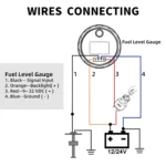 0-190ohm Marine Fuel Level Gauge Boat - Image 5
