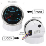 3 Gauge Set 85mm GPS Speedometer 0-200MPH Tachometer&85mm 4 in 1 Gauge for Boat - Image 5