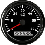 Tachometer Customize Automobile Meter Dial Dashboard for Cars Marine - Image 3