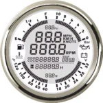 85mm GPS 7 in 1 Speedometer Tachometer Meter Car Digital Gauge - Image 5