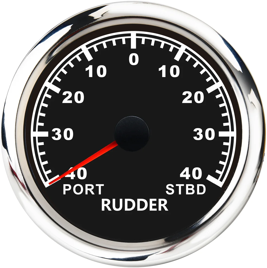 Hb220019001184023a65caf261b1c2baa6.webp Black 85 mm 0-190 Ohm Boat Gauges Rudder Angle Meter Indicator - Image 1