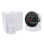 2 Gauge SET 110mm Waterproof GPS Speedometer 160MPH Tachometer 8000RPM for Boat - Image 6
