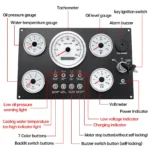 24V White Waterproof Marine Instrument Panel Boat Instrument Panel - Image 4