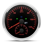 110mm GPS Speedometer 120MPH With Tachometer 8000RPM With Turn Signal High Beam