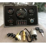 Universal Marine Power Engine Instrument Gauge Panel Black Gauges - Image 4