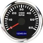 52mm 4000 RPM Electrical Tachometer with Digital Hour Meter - Image 6
