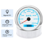 85mm 3 3/8 Inch Electrical Auto Meter Needle Black 200KM/H ODOMETER Speedometer - Image 2