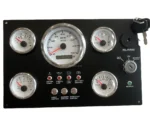 New Arrived All White Engine Car Boat Truck Gauge Dash Cluster Panel With the Sensors