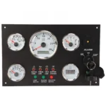 DC12V/24V Engine Instrument Gauge Meter Panel Marine Boats