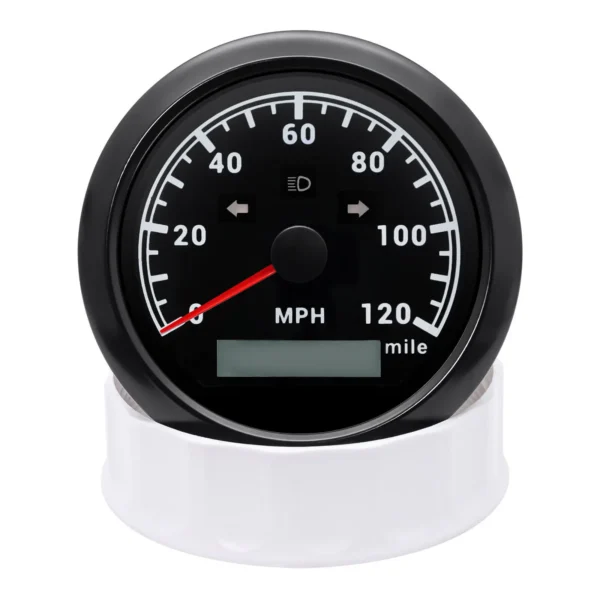 85MM Digital GPS Speedometer Gauge 0-120MPH with Turning Light for Car Truck