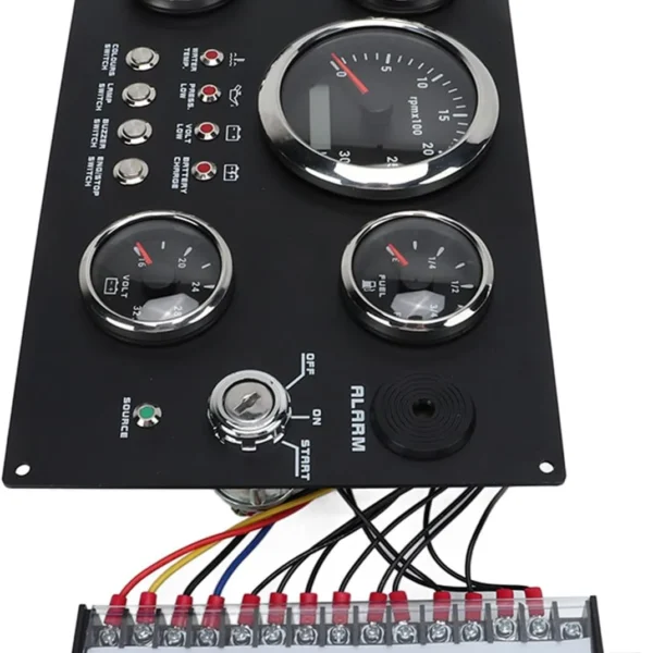 12V Engine Dashboard Marine Boat Switch Panel