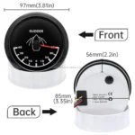 85mm 12V/24V Waterproof Rudder Angle Indicator Gauge With Rudder Sensor - Image 3