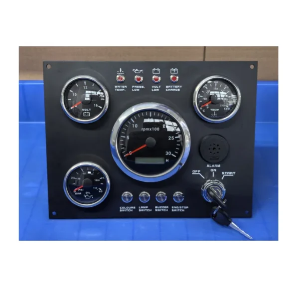 Boat Multi Function Diesel Engine Marine Digital Gauge Panel Instrument Cluster