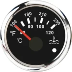 Intelligent Alarm Waterproof 12V/24V Marine Car diesel Car Water Temperature Gauge Meter Engine Cooling - Image 3