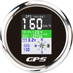Ship Truck Commercial Vehicle Engineering Machinery 85mm GPS Digital Display Speedometer
