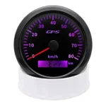 85mm Black GPS Speedometer 80km/h Gauge Waterproof for Marine Boat Car Truck - Image 6