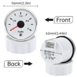 52MM Marine Car Truck Boat Fuel Tank Level Indicator Gauge 0-190ohms 240-30ohms 7 Color - Image 6