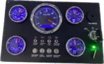 52mm 85mm Classic Series Best Aftermarket Gauge Set 5 Gauge With Key Instrument Gauge Panel - Image 4