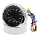 85mm GPS Speedometer 0-160MPH with Tachometer Gauge 0-8000RPM for Car Boat Motorcycle - Image 5