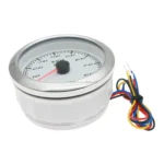 6000RPM Motorcycle LCD 7 Colors Backlight Meter Gauge Tachometer - Image 3