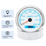 Car Motorcycle Tractor Truck 85mm MPH GPS Odometer Speedometer 160MPH With Backlight 12V/24V - Image 2