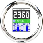 5 in 1 Multiple Function Auto Gauge Meter Tachometer Volts Clock RPM Water Temp Oil Temp Car Gauge - Image 4