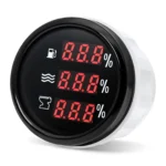 High Quality 52mm 3in1 Multi-Function Digital Gauge Water Level Fuel Level Sewage Level Gauge - Image 4