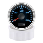 52mm 0-8000 RPM Tachometer Tacho Gauge Diesel Motor Engine Rev Counter Meter - Image 5
