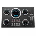 5 Gauge Set with Instrument Panel Tachometer 0-8000RPM for Marine Boat Yacht 12V - Image 3