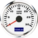 52mm 3 Cylinder Analog Tachometer 8000 RPM Meter for Gasoline Engines Rev Counter - Image 3