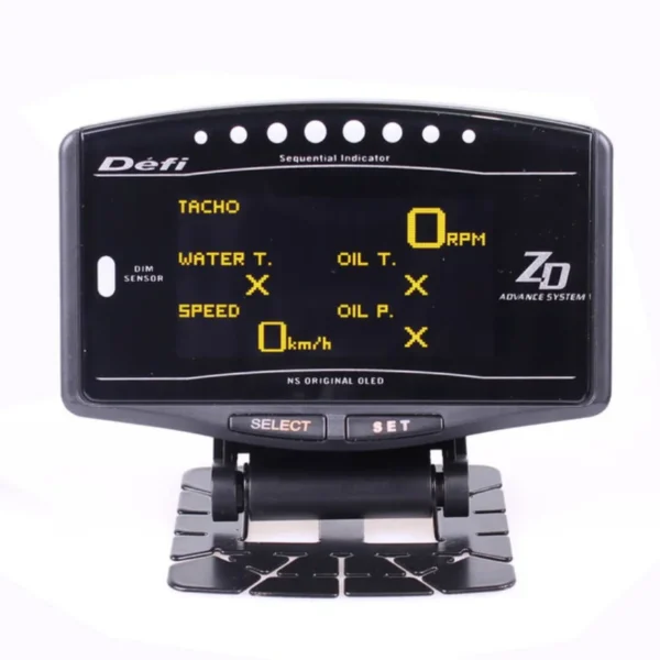 Modified Racing Instrument Defi Advance ZD 10-in-1 Multi-function Multi-color DEFI Meter