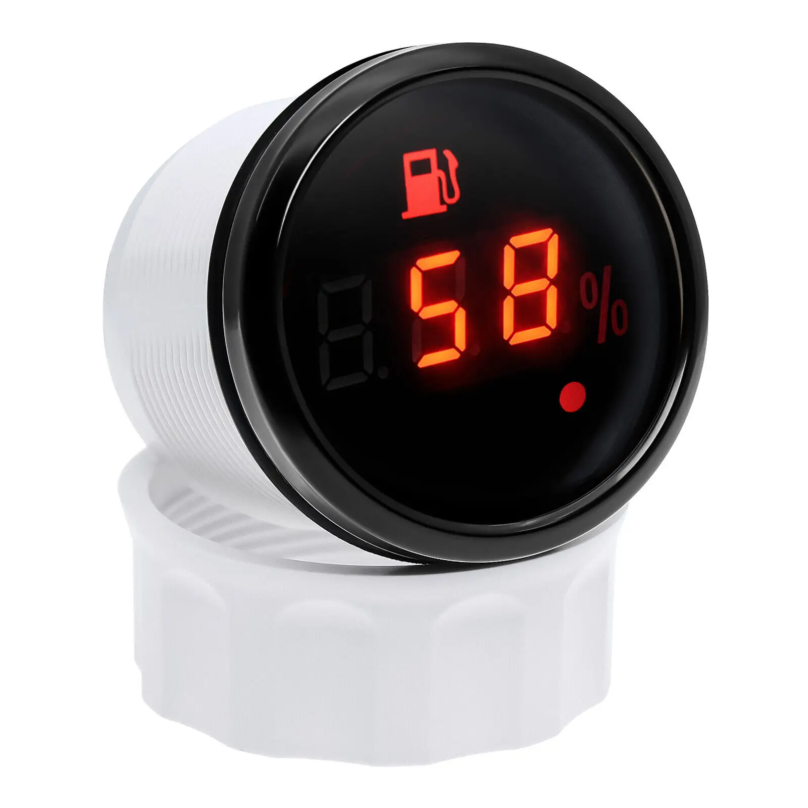 Hc640b73d9fe748dbae1bc02b1a6877dez.webp 52mm 2 Inches Fuel Level Gauge Meter Indicator Tank Level Marine Boat Vessel Input Adjusted Universal 12V 24V - Image 1