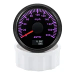 85mm Analog 1-300km Electrical GPS Speedometer with Digital Odometer and Sensor