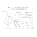 High Quality Universal Dual Digital 12v Electronic Car Tachometer - Image 6
