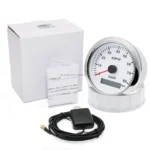 Factory 85mm Universal Digital Sensor GPS Speedometer MPH KMH Odometer - Image 6