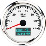 LED diesel Gauge 24v 12v Digital Tachometer - Image 4