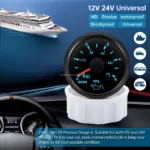 52mm Car Marine Boat Engine Oil Pressure Gauge - Image 3