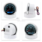High Quality Auto Parts Diesel Tachometer 85mm Analog 6000 RPM Marine Tachometer Gauge - Image 6