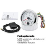 85MM GPS Speedometer 120MPH With Tachometer 8000RPM Gauge for Boat Car Truck ATV - Image 6