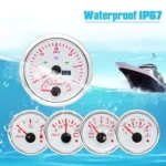 Auto Meter Gauge Kit. 5 Pc. Tach with Mph/Fuel/Oilp/Wtmp/Volt. Ultra-Lite - Image 6