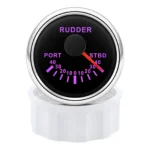 52mm Marine Boat Car Rudder Angle Indicator Gauge Meter 0-190 Ohms 7 Colors LED - Image 3