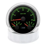 85mm 3In 1 Tachometer 0-6000RPM Fuel Gauge 240-33ohms Voltage 8-16V for Car Boat - Image 4